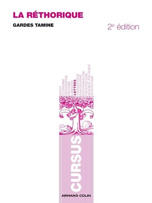 cover image of La rhétorique